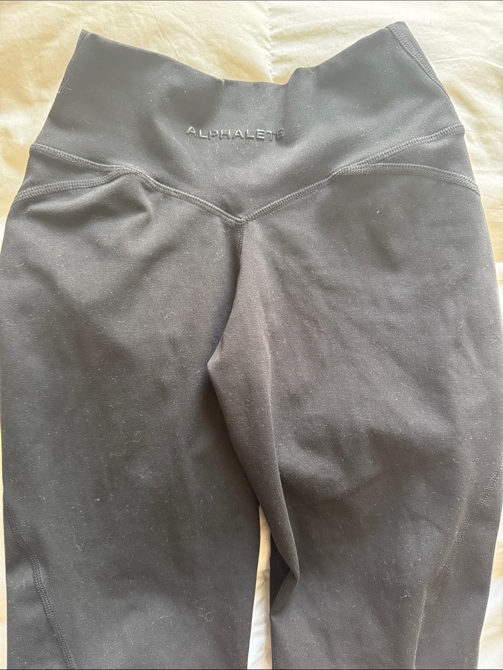 Alphalete Black High-Waisted Leggings - Picture 2 of 3
